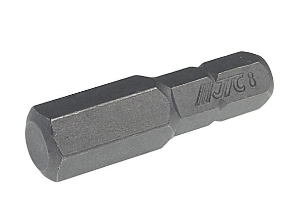 Бита HEX 6-ти гранная JTC-1153008 (H8х30 мм, 1/4" DR)