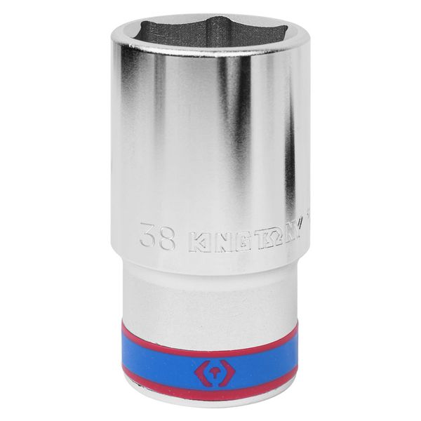 Головка торцевая глубокая шестигранная 3/4", 38 мм KING TONY 623538M