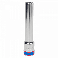 Головка торцевая глубокая шестигранная 1/2", 13 мм, L = 120 мм KING TONY 425513M