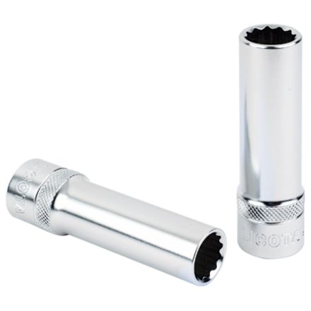 Licota F4016L Головка торцевая глубокая 12гр. 1/2" 16 мм