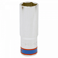 Головка торцевая глубокая шестигранная 1/2", 21 мм KING TONY 423521M