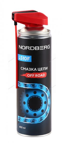 Смазка цепи NORDBERG LS10F-650 OFF ROAD, 650 мл