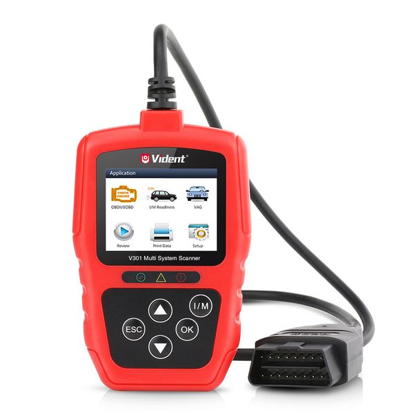 Сканер диагностический OBD2 2.4" VIDENT V301
