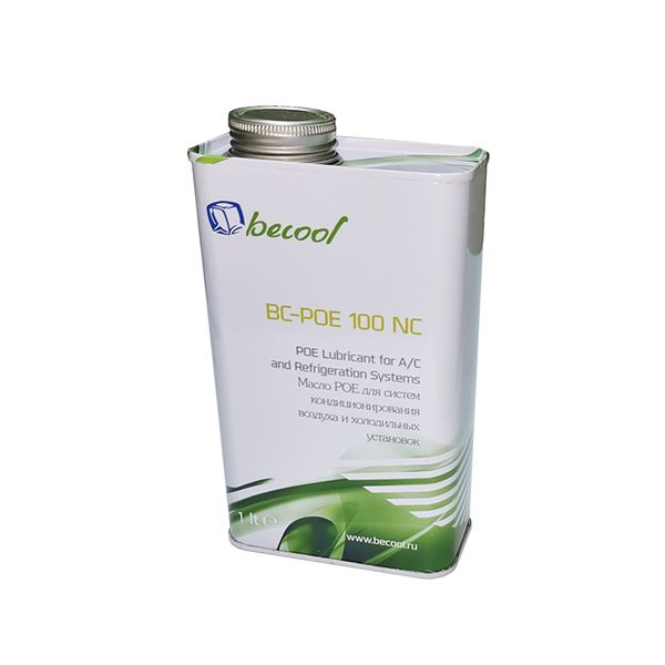 Масло для компрессоров систем кондиционирования BC-POE 100 (1 л)