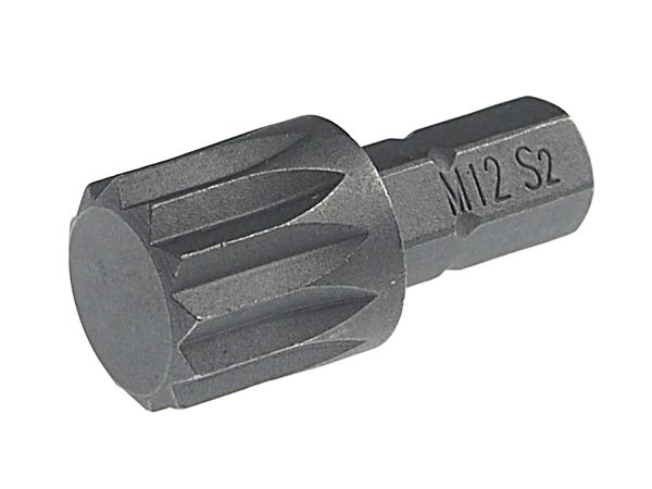 Бита SPLINE JTC-1162512 (M12х25 мм, 1/4" DR)