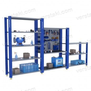 Стеллаж ступенчатый сборный KronVuz CT H5 12Х19 H3 12X16-S2 H3 12X10-KV-N-01
