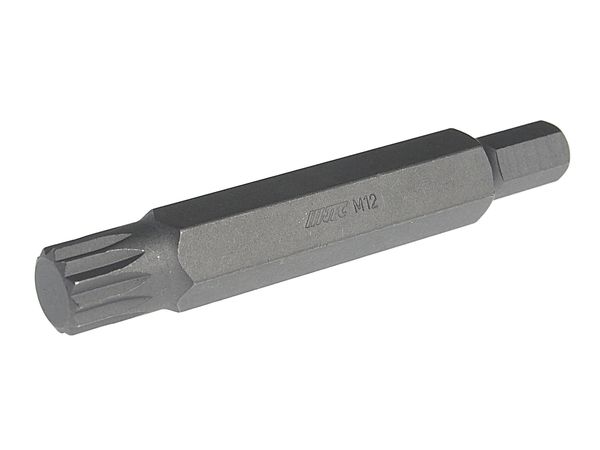 Бита SPLINE удлиненная JTC-1268012 (M12х80 мм, 5/16")