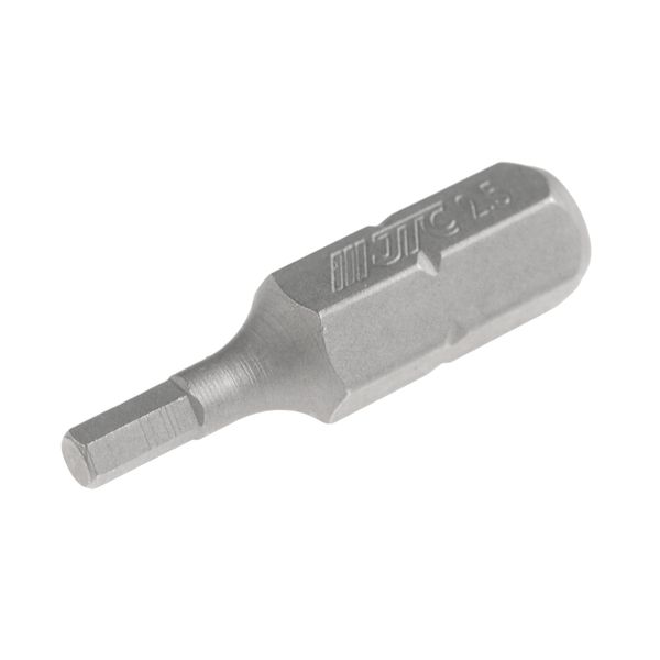Бита HEX 6-ти гранная JTC-11525025 (H2,5х25 мм, 1/4" DR, S2)