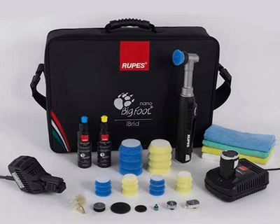 Полировальная машинка роторная Rupes Ibrid nano long HR81ML/DLX