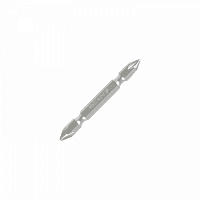 Вставка (бита) торцевая 1/4" Phillips, PH2, L = 45 мм, двухсторонняя, для шуруповерта KING TONY 134502P