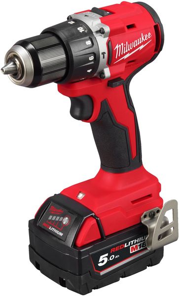 Аккумуляторная ударная дрель-шуруповерт Milwaukee M18 BLPDRC-502C (замена для 4933464558) (Арт. 4933492826)