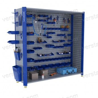 Стеллаж торговый металлический KronVuz CT H2 20Х19-2S2-2SB3-KV-N-01
