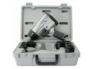 Ударный прямой пневмогайковерт c набором головок Sumake ST-5561K
