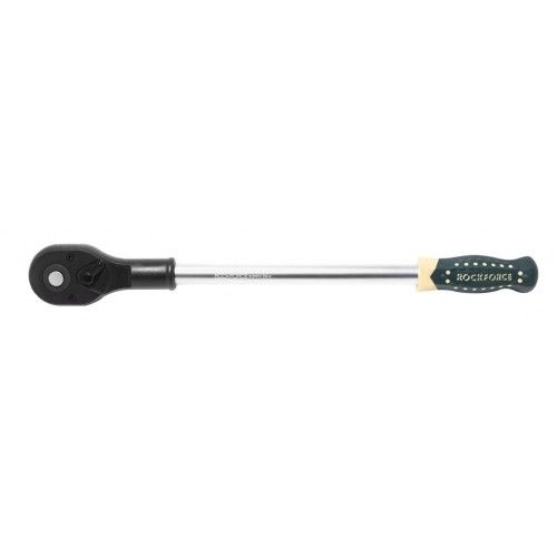 Трещотка реверсивная удлиненная с резиновой ручкой 3/4'' Rock Force RF-80261010