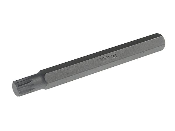 Бита SPLINE удлиненная JTC-1268008 (M8х80 мм, 5/16" DR)