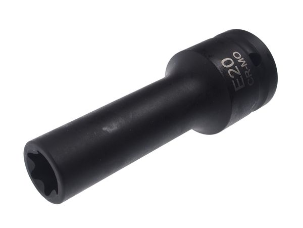 Головка торцевая ударная глубокая JTC-22010 (3/4", TORX, E20, L=110 мм)
