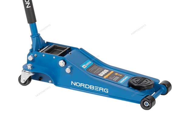 Домкрат подкатной г/п 3,3 тонны H=80-500 мм супернизкий подхват NORDBERG N32033