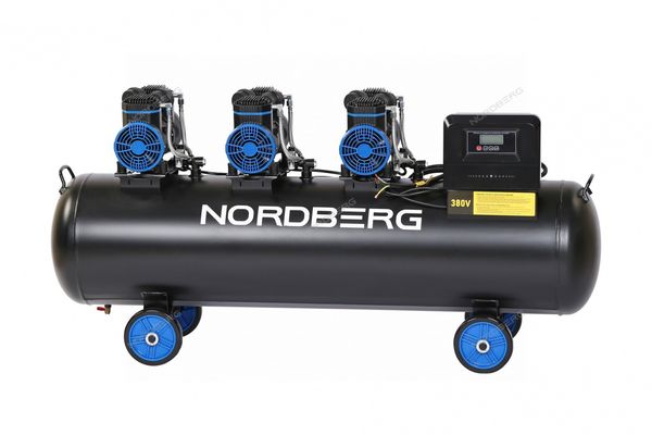 Компрессор безмасляный NORDBERG NCEO170/750 (380 В, ресивер 170 л, 750 л/мин)