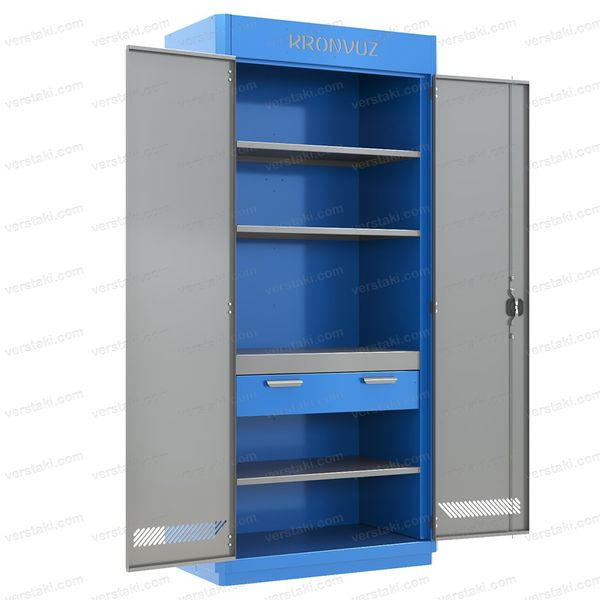 Шкаф для инструмента металлический KronVuz Box 1140 (RAL 5005/7012)