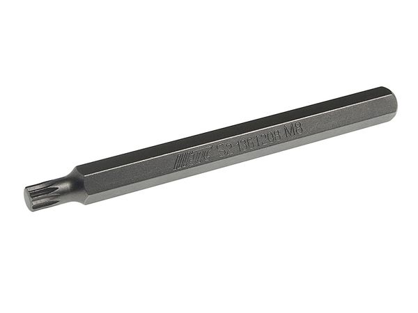 Бита SPLINE удлиненная JTC-1361208 (M8х120 мм, 10 мм, S2)