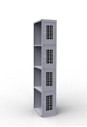 Дополнительная секция для шкафа с перфорированными дверцами Locker Верстакофф ® ШР-14 L300