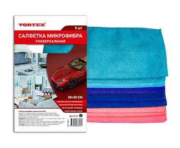 Универсальная салфетка микрофибра Complex Vortex 30х30 (9шт.)
