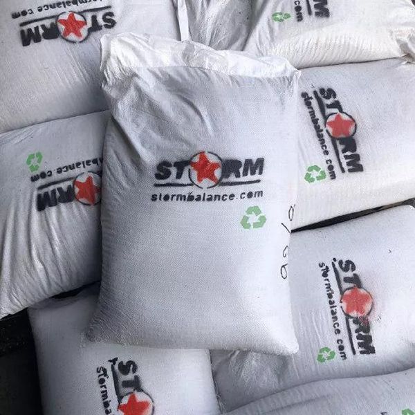 Полимерные гранулы STORM Ш recycle для моек колес