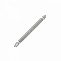 Вставка (бита) торцевая 1/4" Phillips, PH2, L = 100 мм, двусторонняя KING TONY 151002P