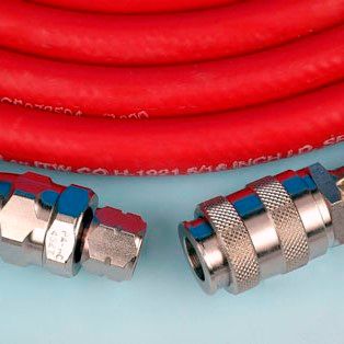 Шланг воздушный с БРС и фиттингом 1/4 DeVilbiss H-6086-B