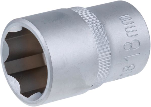 Головка торцевая короткая СТАНКОИМПОРТ CS-12.10.13 (1/2", 13 мм)