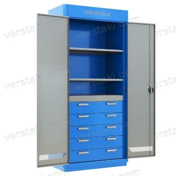 Шкаф для инструментов KronVuz Box 1530 (RAL 5005/7012)