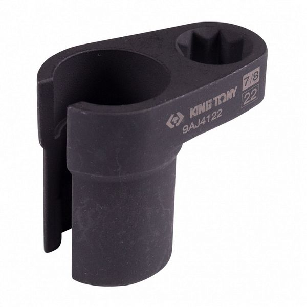 Головка KING TONY 9AJ4122 для кислородных датчиков 1/2", 22 мм, разрезная