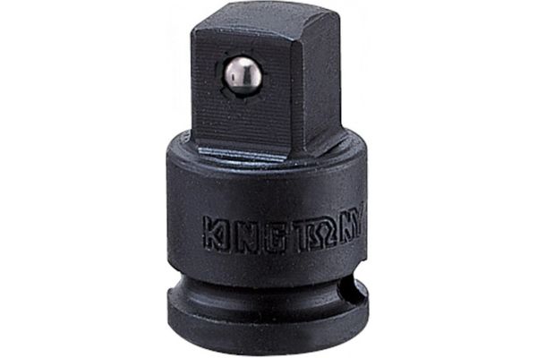 Переходник с шариковым фиксатором KING TONY 3864P, 3/8">1/2"