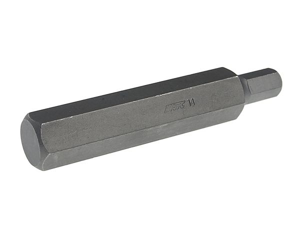 Бита HEX 6-ти гранная удлиненная JTC-1258014 (H14х80 мм, 5/16" DR)