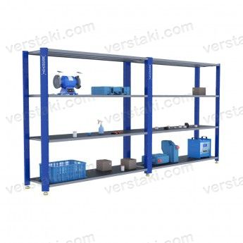 Стеллаж металлический разборный KronVuz CT 2H4 20Х19-KV-N-01