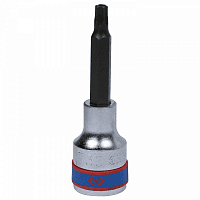 Насадка (бита) торцевая 1/2", TORX, T30, L = 80 мм, с отверстием KING TONY 403730