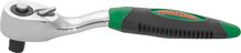 RD03 Рукоятка трещоточная миниатюрная 1/4"DR, 60 зубцов