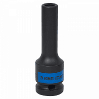 Головка торцевая ударная глубокая шестигранная 1/2", 8 мм KING TONY 443508M
