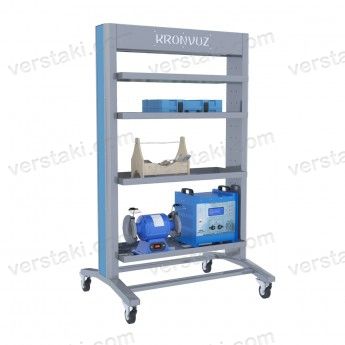 Инструментальная стойка KronVuz Pro Rack 2040 (RAL 7012/5005)