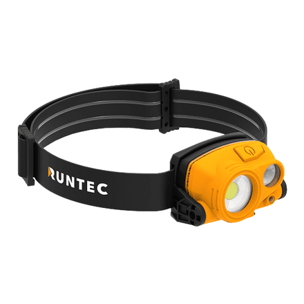 Фонарь налобный RUNTEC RT-HLR400, аккумуляторный