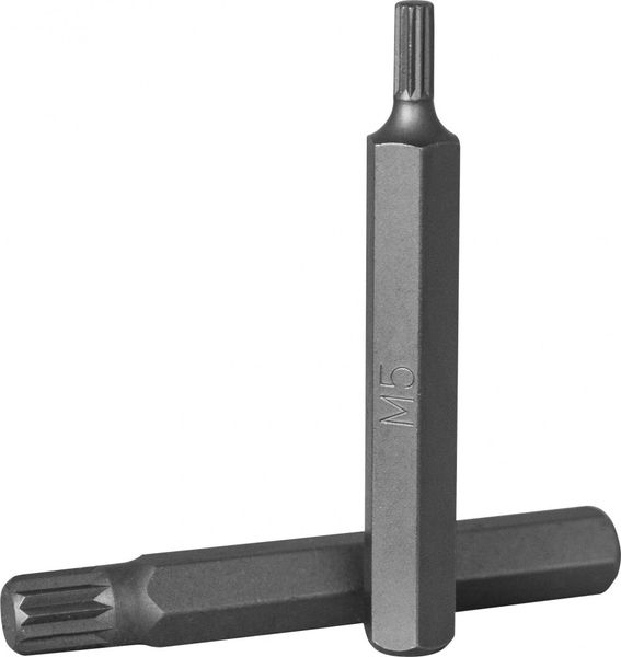 JONNESWAY D10M75M08A Вставка-бита 10 мм DR SPLINE, М8, 75 мм