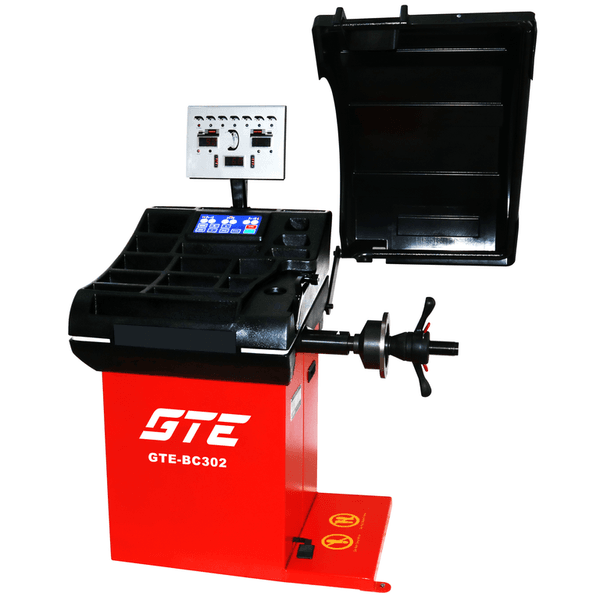 Станок балансировочный GTE BC302 (220 В, 10"- 30", ручной ввод параметров, LED панель управления)