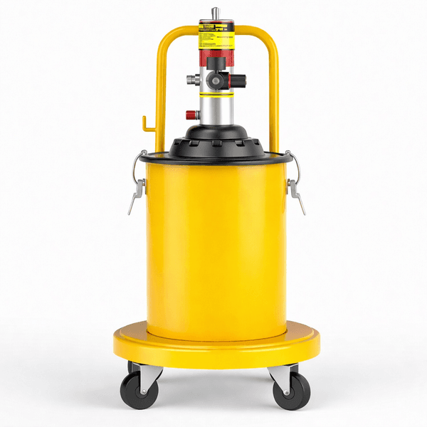 Пневматический солидолонагнетатель Petropump PP230019, 50:1 с емкостью 20, с тележкой