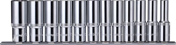 Набор головок торцевых глубоких Ombra 912112 (1/2" DR на держателе, 10-24 мм, 12 предметов)