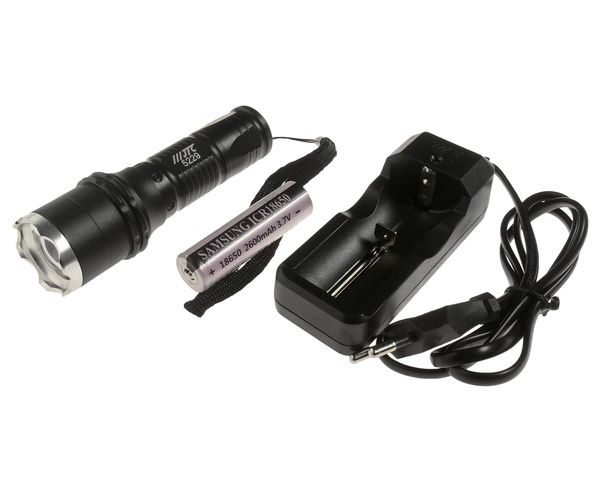 Фонарь светодиодный аккумуляторный JTC-5229 (12 V, 10 Вт)