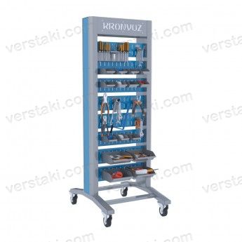 Стойка для инструментов KronVuz Rack 1800 (RAL 7012/5005)