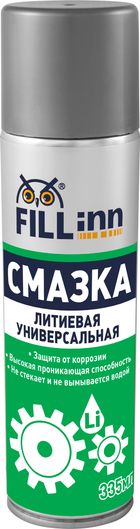 FL026 Смазка литиевая универсальная, 335 мл (аэрозоль)