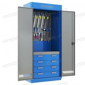 Шкаф для инструментов и приборов KronVuz Box 1412 (RAL 5005/7012)