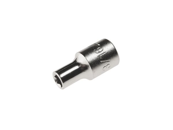 Головка торцевая JTC-224316 (1/4"x3/16", L=25 мм)