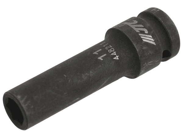 Головка торцевая ударная глубокая JTC-448211 (1/2", 11 мм, L=82 мм)